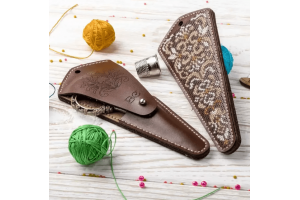 Набір для створення чохла для ножиць «Золоті візерунки» FLTL-006